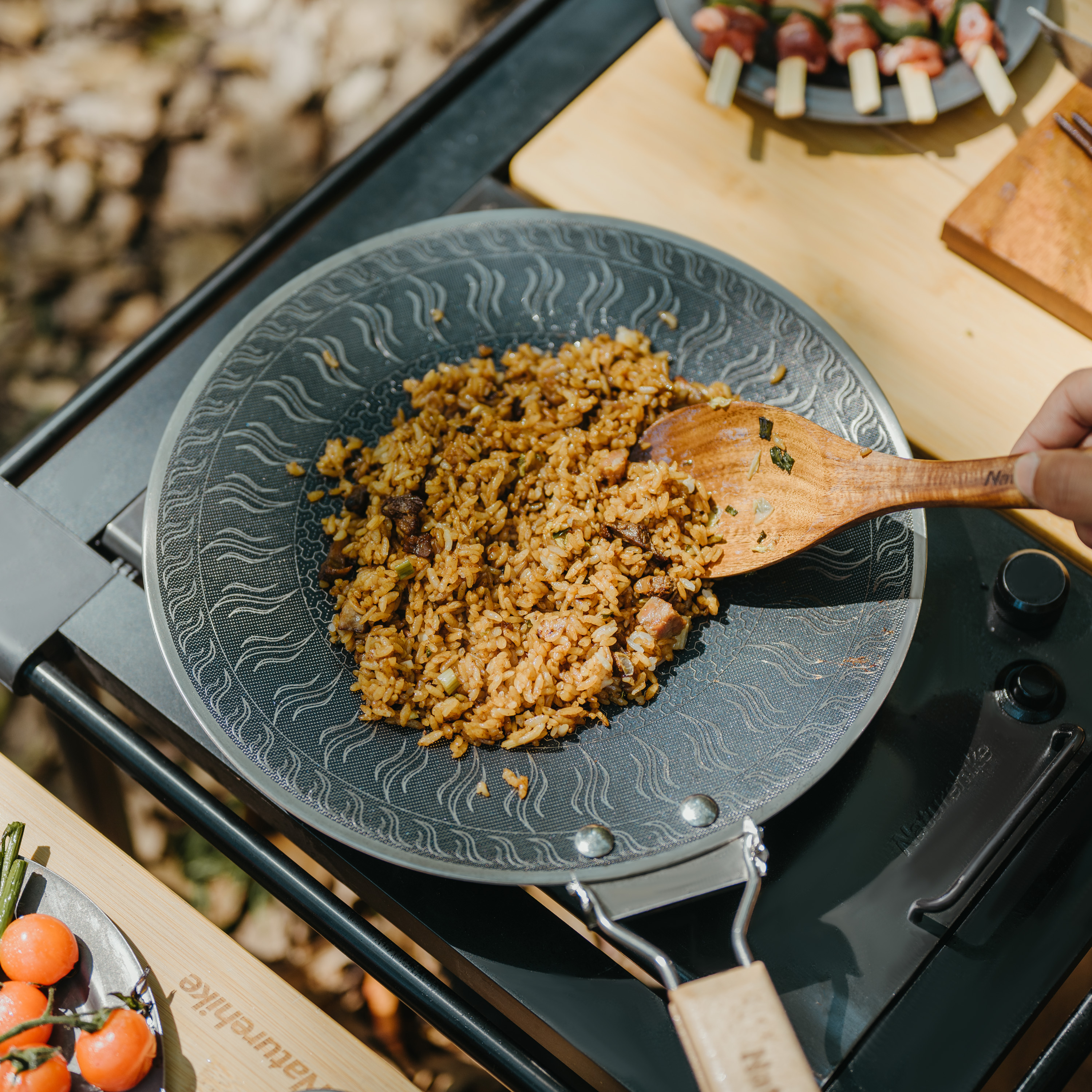 Naturehike cestovní nepřilnavá pánev Leyan kruh - 857g